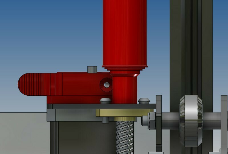 Free STL file Threaded rod protector Zaxis Ender 3 👽・3D printer design